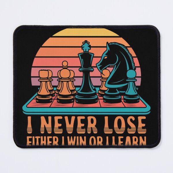Item preview, "Sunset Strategy: Retro Chess Design" designed and sold by lujubraga.