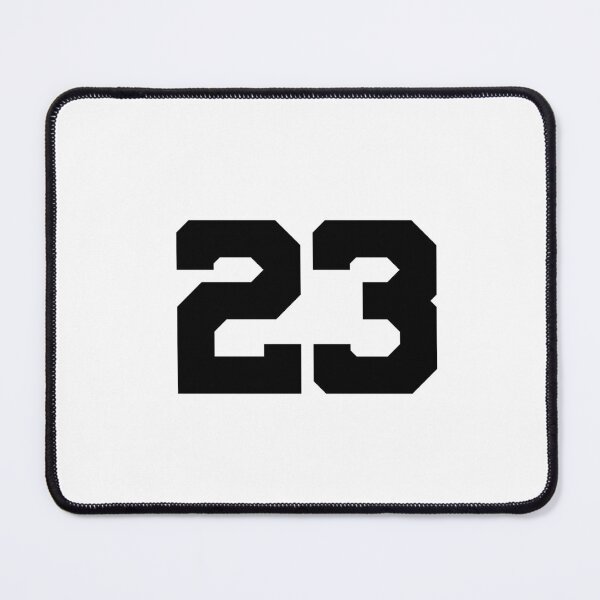 Item preview, 23, twenty-three, black, University designed and sold by Numbers-Art.