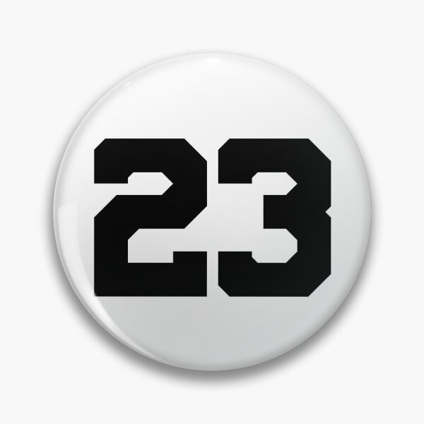 Item preview, 23, twenty-three, black, University designed and sold by Numbers-Art.