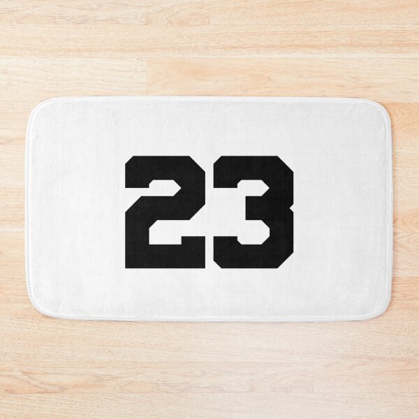 Item preview, 23, twenty-three, black, University designed and sold by Numbers-Art.