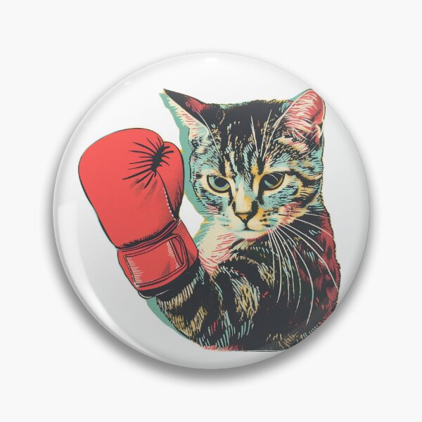 Item preview, Boxer cat, Boxing Kitten, Sport Cat designed and sold by CreativeArts-S.