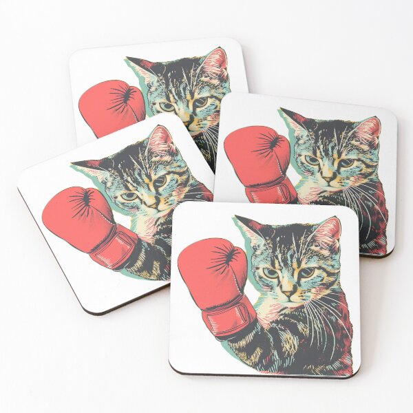 Item preview, Boxer cat, Boxing Kitten, Sport Cat designed and sold by CreativeArts-S.