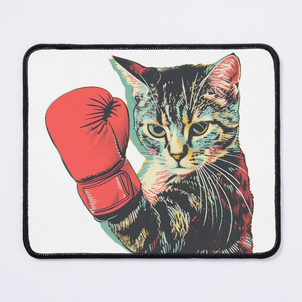 Item preview, Boxer cat, Boxing Kitten, Sport Cat designed and sold by CreativeArts-S.