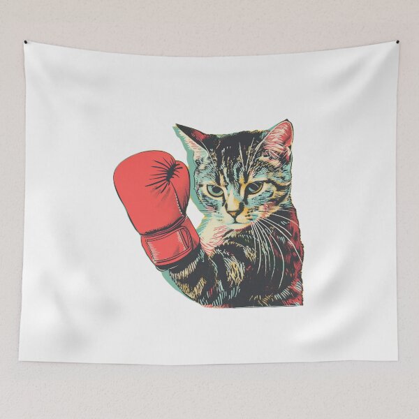 Item preview, Boxer cat, Boxing Kitten, Sport Cat designed and sold by CreativeArts-S.