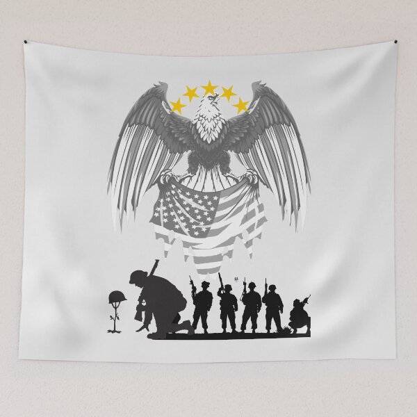 Item preview, Honoring Fallen Heroes: Upholding American Valor designed and sold by ValorVerse.