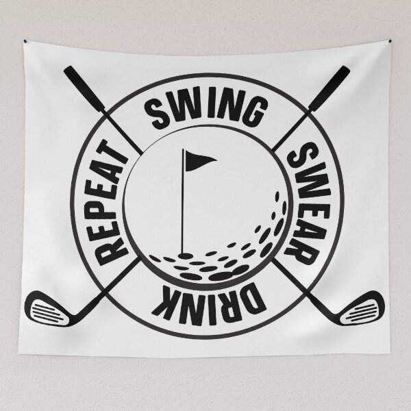 Item preview, Swing Swear Repeat  designed and sold by Hairball-Pets.