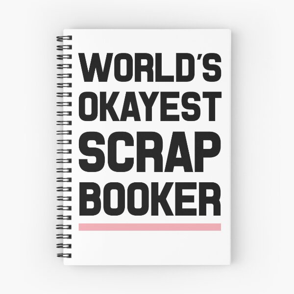 Item preview, World's Okayest Scrapbooker designed and sold by Mad Over Store.