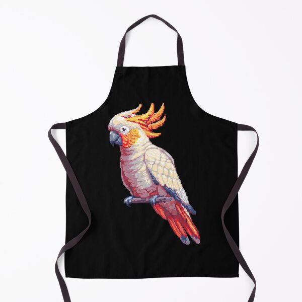 Aperçu de l'œuvre Artistry Cockatoo Pixelisé créée et vendue par CUTEDOGGIEZ.