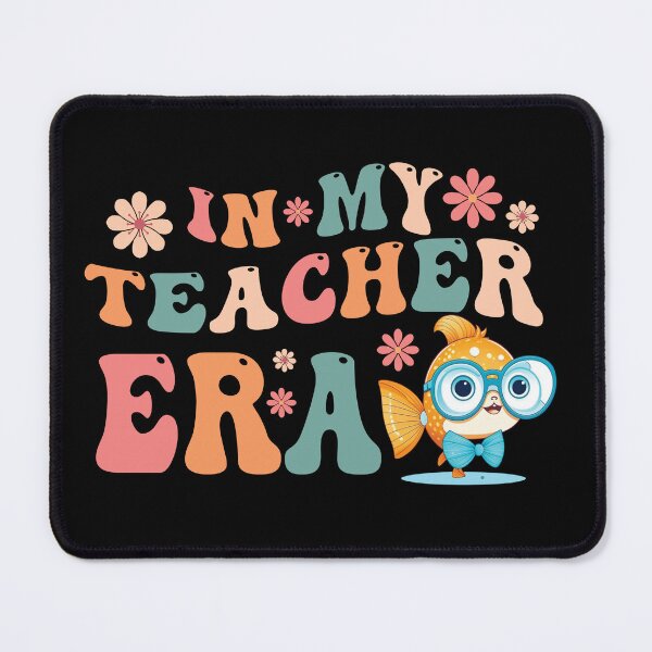 Item preview, In my teacher era Shirt, Groovy Fish Educator Tee shirt - Best Birthday Gift for Teacher, Funny & Unique Style!, Cute Teacher Tee designed and sold by Natural-glow.