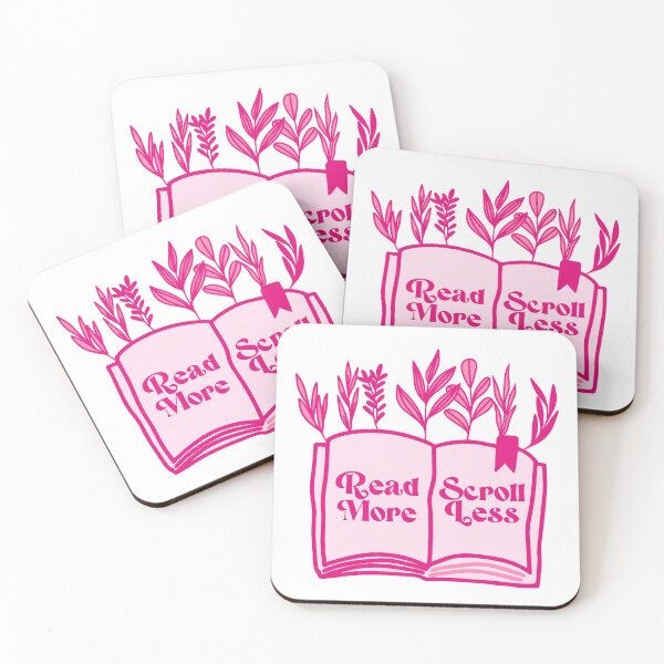 Item preview, Read More, Scroll Less Pink designed and sold by taboozy.