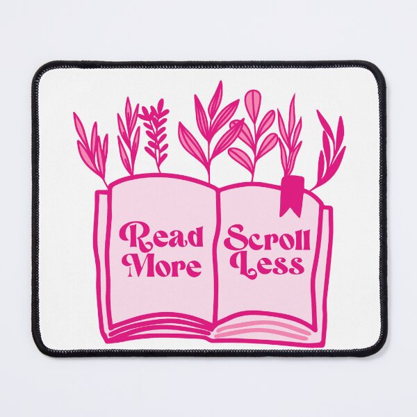 Item preview, Read More, Scroll Less Pink designed and sold by taboozy.