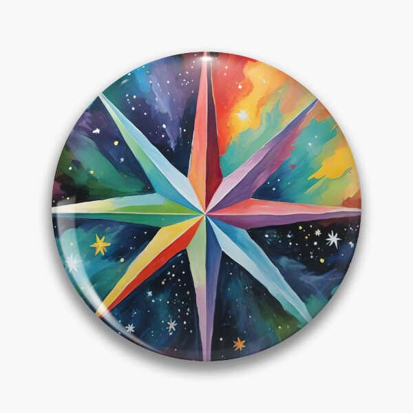 Item preview, PSYADELIC NORTH STAR designed and sold by PIGCASSOSAIART.