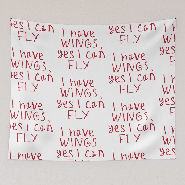 Item preview, I have wings, yes I can fly designed and sold by kinpirks.