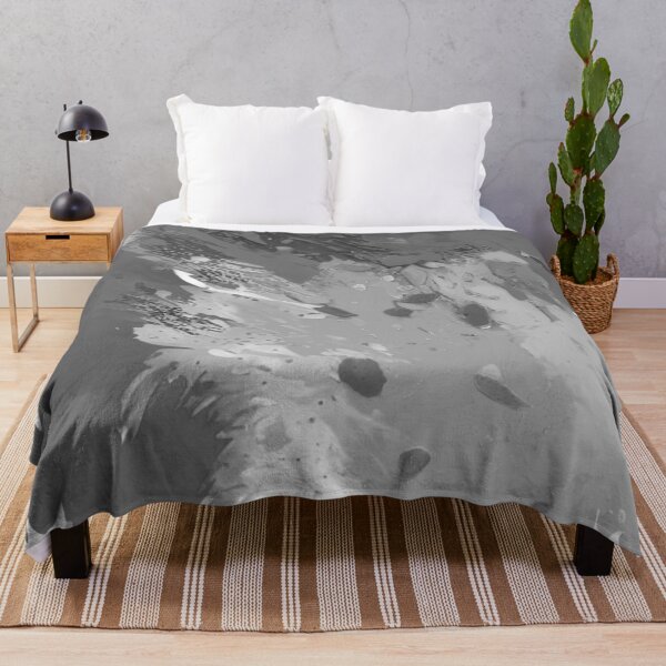 Item preview, Monochrome Melange: Greyscale Paint Splatter Design designed and sold by GrizzlyCollective.
