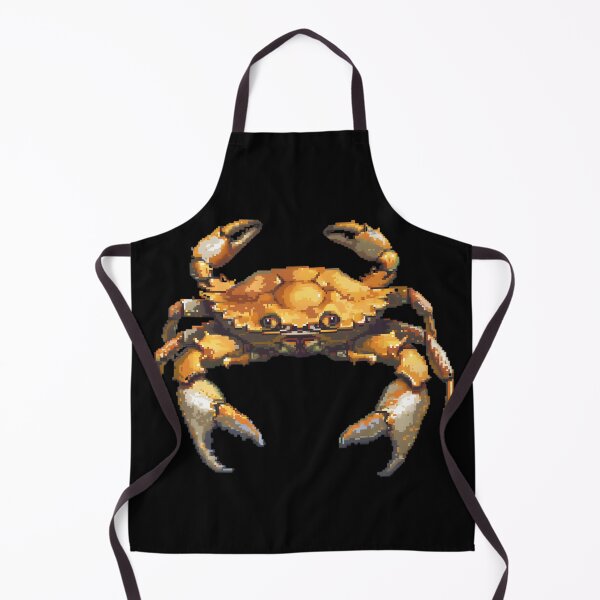 Aperçu de l'œuvre Artistry Crab Pixelisé créée et vendue par CUTEDOGGIEZ.