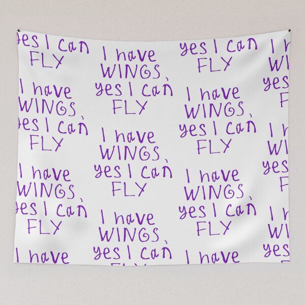 Item preview, I have wings, yes I can fly designed and sold by kinpirks.
