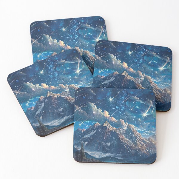 Item preview, Lluvia de meteoritos de montaña designed and sold by OccultDreams.