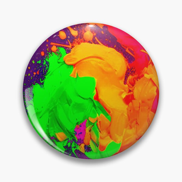 Item preview, Luminous Fusion: Green, Orange, Pink, and Purple Paint Splatter Design designed and sold by GrizzlyCollective.