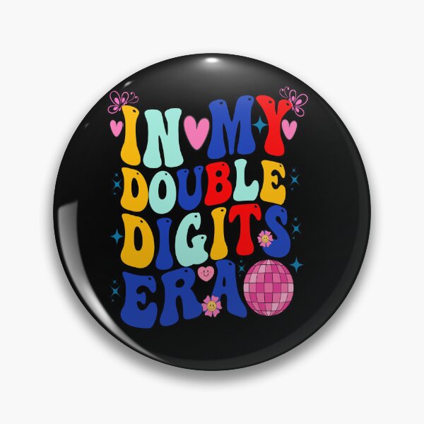 Item preview, In My Double Digits Era Retro 10 Year Old 10th Birthday Girl designed and sold by BOUCHERIT amine.