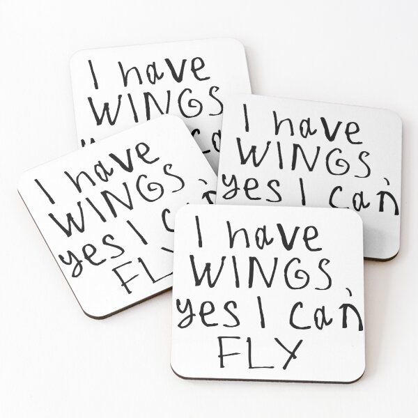 Item preview, I have wings, yes I can fly designed and sold by kinpirks.