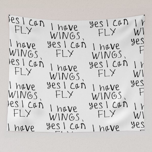 Item preview, I have wings, yes I can fly designed and sold by kinpirks.