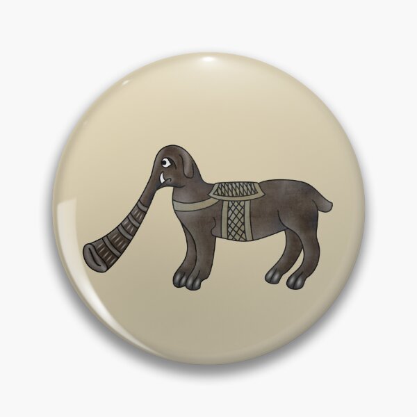 Item preview, Medieval Marginalia Elephant designed and sold by MargiKnights.