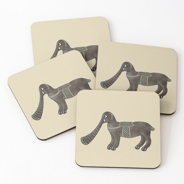 Item preview, Medieval Marginalia Elephant designed and sold by MargiKnights.
