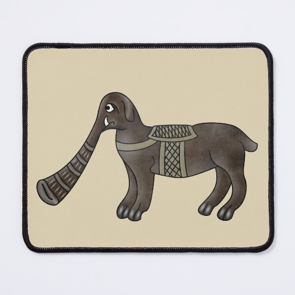 Item preview, Medieval Marginalia Elephant designed and sold by MargiKnights.