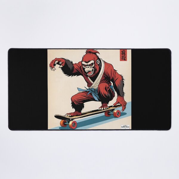 Item preview, Gorilla red Japan style 24 skater designed and sold by RedWolfDisigne.