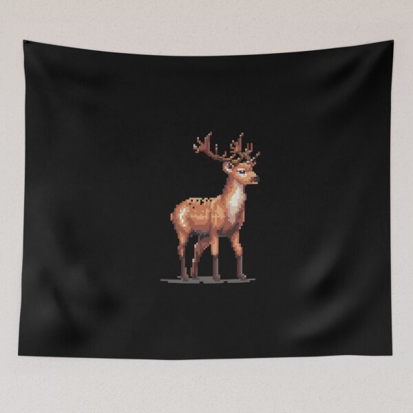 Item preview, Pixel Deer designed and sold by CUTEDOGGIEZ.