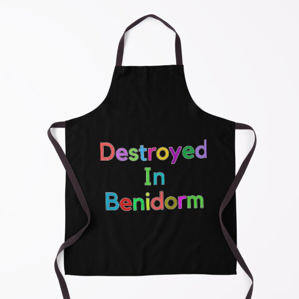 Item preview, Destroyed In Benidorm Best Selling S For Men Women designed and sold by CecilCarro.