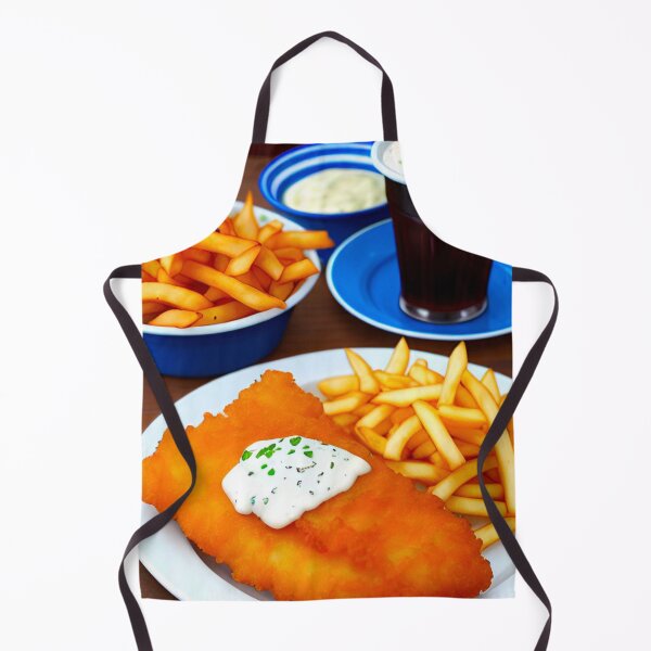 Item preview, Classic Fish and Chips Feast: Crispy Fillets, Generous Portions of Chips, and Tangy Tartar Sauce designed and sold by GrizzlyCollective.