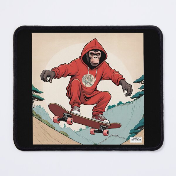Item preview, Gorilla red Japan style 2 skater designed and sold by RedWolfDisigne.