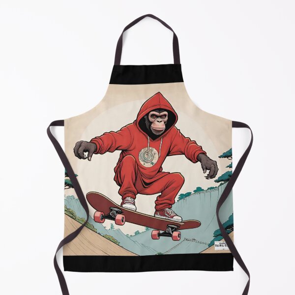 Item preview, Gorilla red Japan style 2 skater designed and sold by RedWolfDisigne.