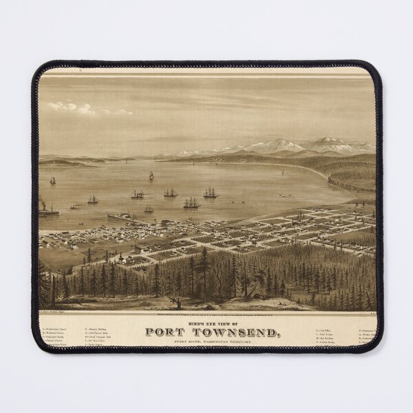 Item preview, Port Townsend, Washington (1878) designed and sold by allhistory.