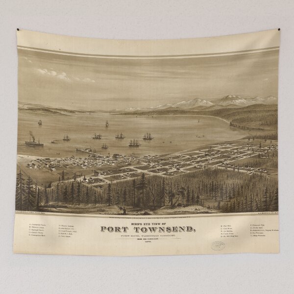 Item preview, Port Townsend, Washington (1878) designed and sold by allhistory.