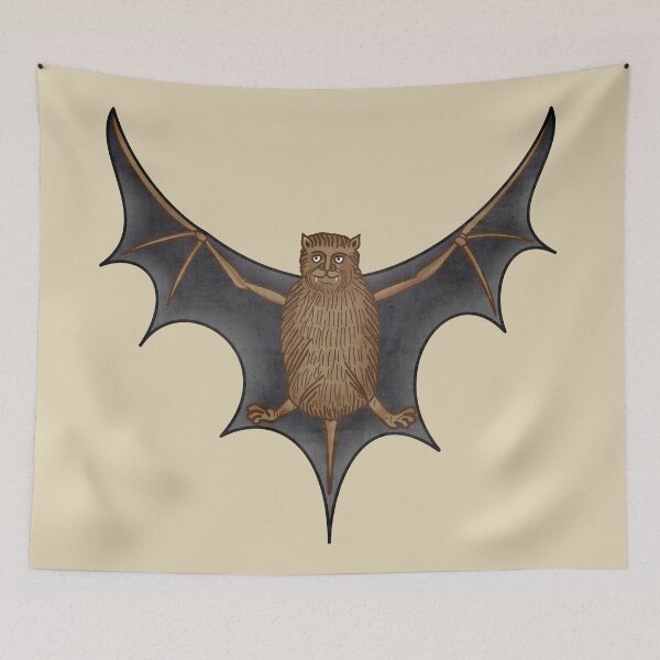 Item preview, Medieval Vampire Bat designed and sold by MargiKnights.
