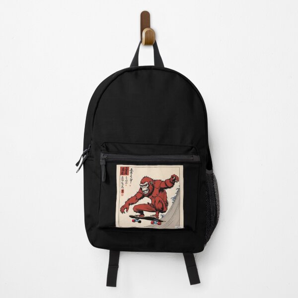 Item preview, Gorilla red Japan style 3 skater  designed and sold by RedWolfDisigne.