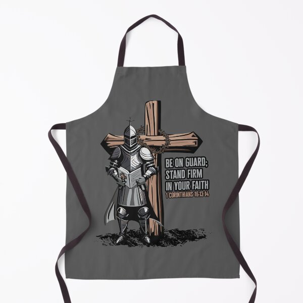 Item preview, Be On Guard Medieval Knight Christ Cross designed and sold by WBGraphix.