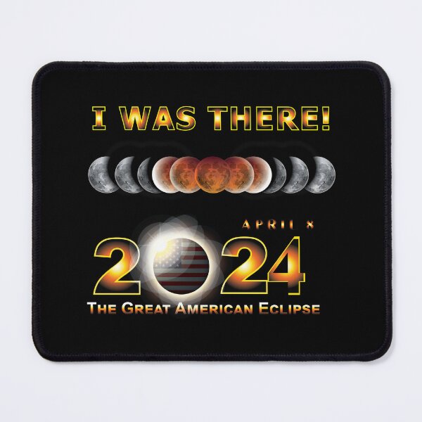 Item preview, Total Eclipse - 2024 - I was There w Yellow Outline designed and sold by Military Insignia Products.