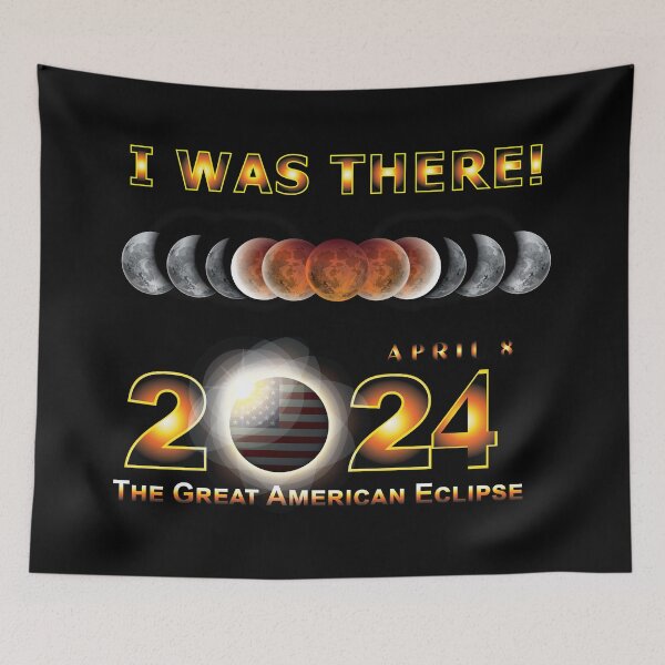 Item preview, Total Eclipse - 2024 - I was There w Yellow Outline designed and sold by Military Insignia Products.