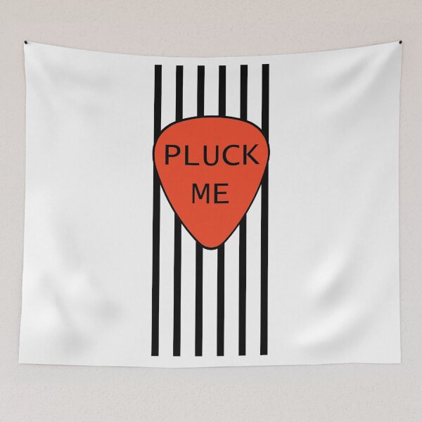 Item preview, Pluck me plectrum guitar strings design designed and sold by GetItGiftIt.