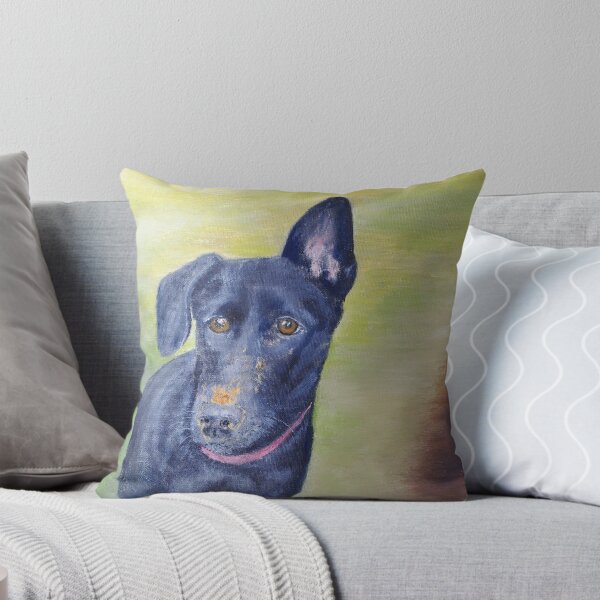 Item preview, Molly the lab mix oil painting designed and sold by Rons ArtWorks.