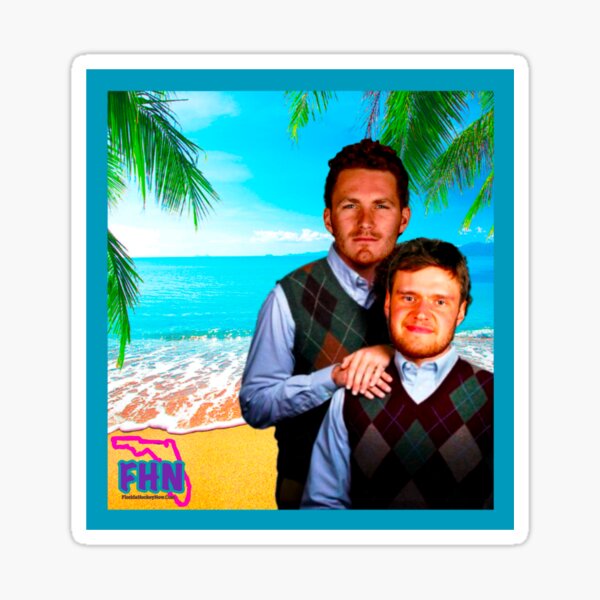 Barkov Tkachuk Stepbrothers Sticker