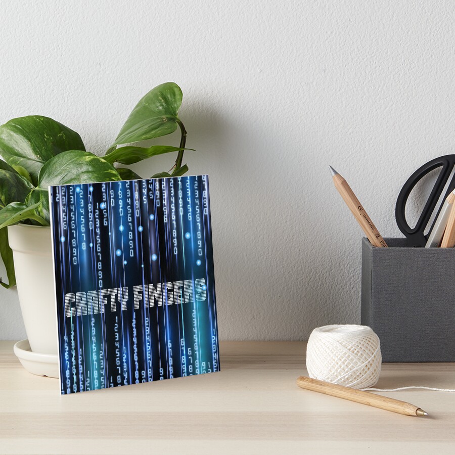 Item preview, Art Board Print designed and sold by CraftyBCT.