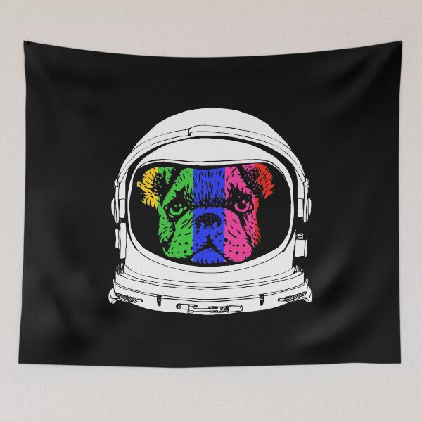 Item preview, Astronaut Frenchie designed and sold by Huebucket.