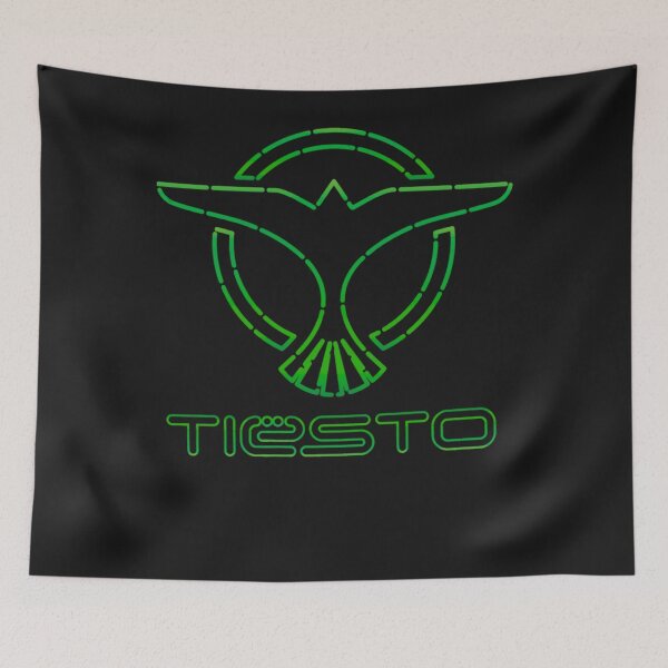 Item preview, DJ Tiesto Dotted Stripes Logo designed and sold by ArlGoldner6.