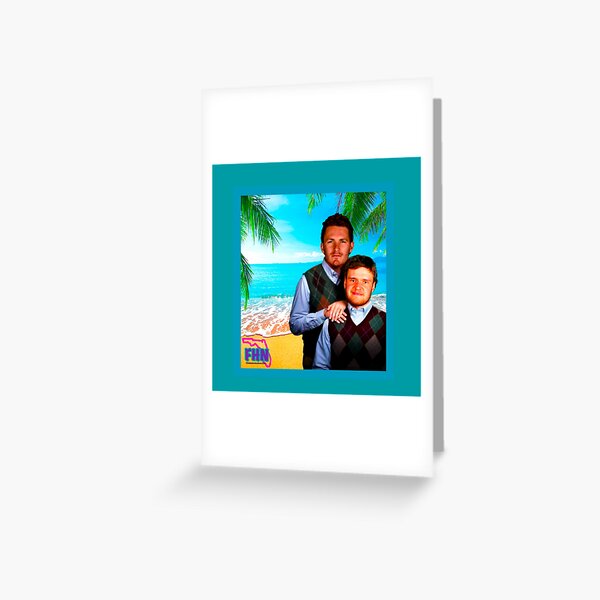 Barkov Tkachuk Stepbrothers Greeting Card