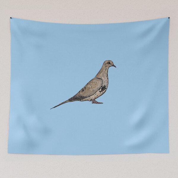 Item preview, Mourning Dove Black Alternate Design  designed and sold by designsasstultd.