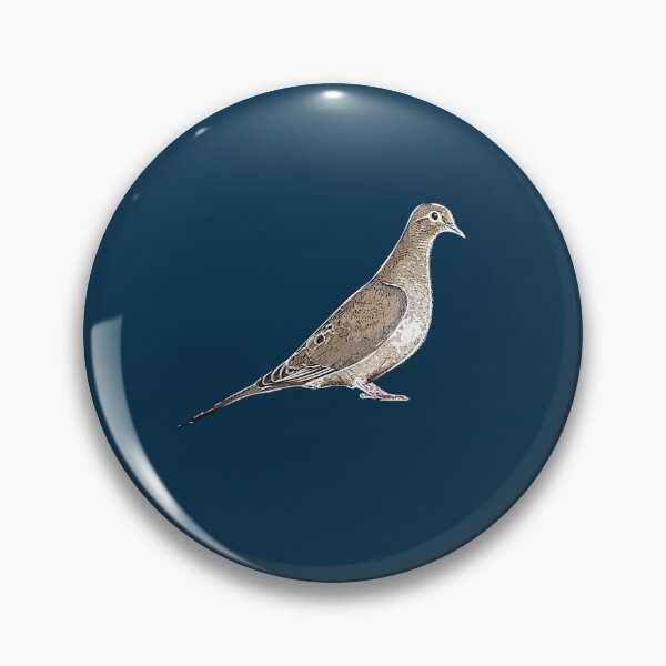 Item preview, Mourning Dove White Alternate Design  designed and sold by designsasstultd.
